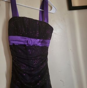 Purple dress